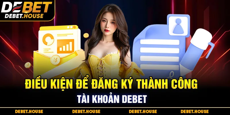 Điều Kiện Để Đăng Ký Thành Công Tài Khoản DEBET